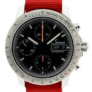 Sinn 40mm Men's AutoBahn Automatic Chronograph 7750 Day-Date Watch! Ref: 303!